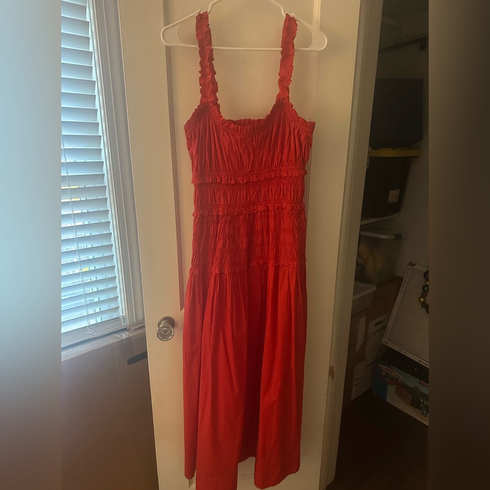 Doen Cotton Marianne Midi Dress